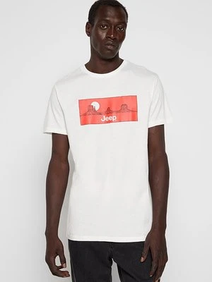T-shirt z nadrukiem Jeep
