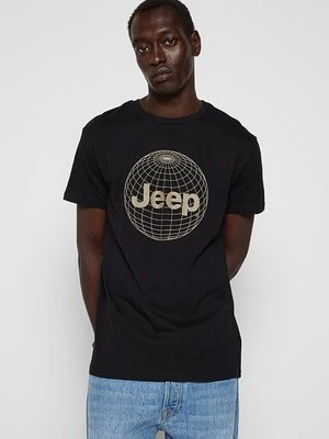 T-shirt z nadrukiem Jeep