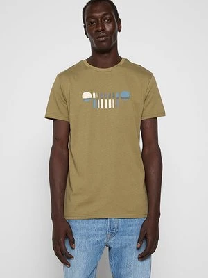 T-shirt z nadrukiem Jeep