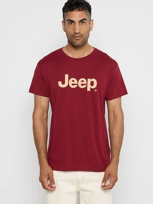 T-shirt z nadrukiem Jeep