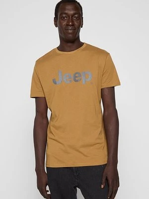 T-shirt z nadrukiem Jeep