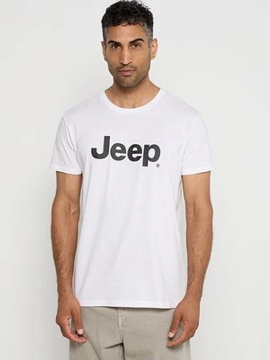 T-shirt z nadrukiem Jeep