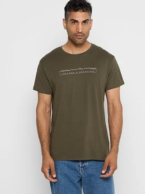 T-shirt z nadrukiem Jeep