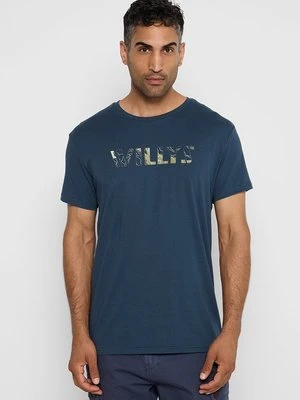 T-shirt z nadrukiem Jeep