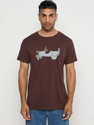 T-shirt z nadrukiem Jeep