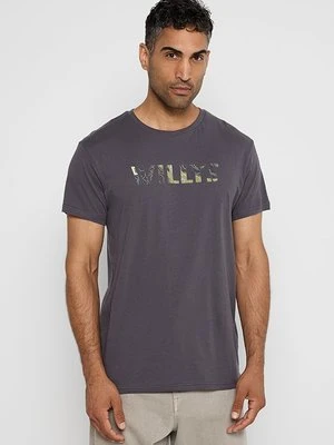 T-shirt z nadrukiem Jeep