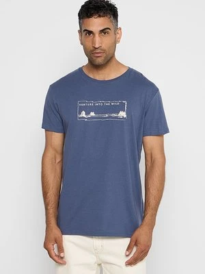 T-shirt z nadrukiem Jeep