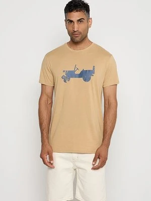 T-shirt z nadrukiem Jeep