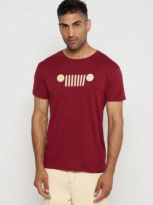 T-shirt z nadrukiem Jeep