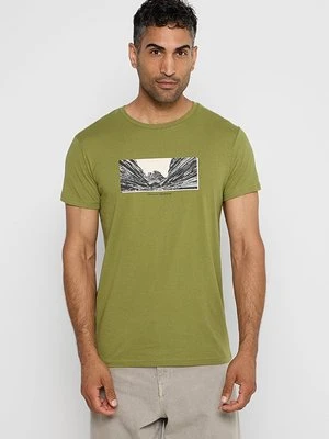 T-shirt z nadrukiem Jeep