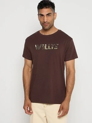 T-shirt z nadrukiem Jeep