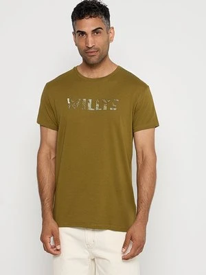 T-shirt z nadrukiem Jeep