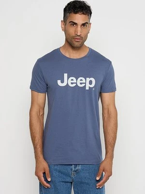 T-shirt z nadrukiem Jeep