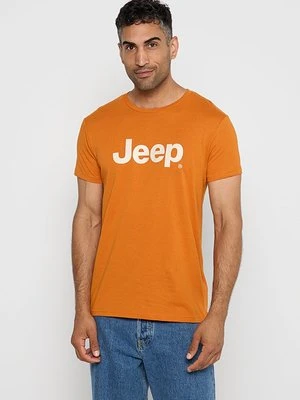 T-shirt z nadrukiem Jeep