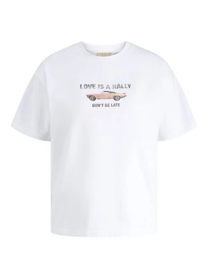 T-shirt z nadrukiem JJXX