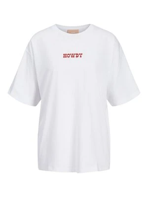 T-shirt z nadrukiem JJXX