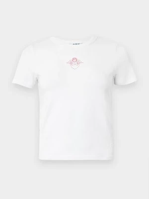 T-shirt basic JJXX biały