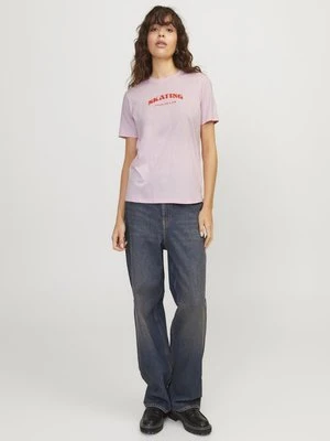 T-shirt z nadrukiem JJXX