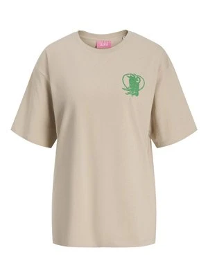 T-shirt z nadrukiem JJXX
