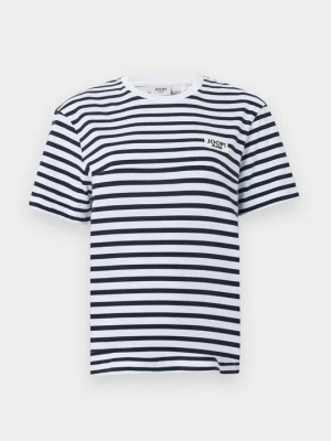 T-shirt z nadrukiem JOOP! granatowy