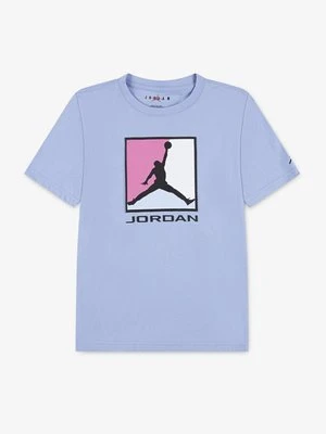 T-shirt z nadrukiem Jordan błękit królewski