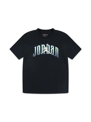 T-shirt z nadrukiem Jordan czarny