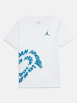 T-shirt z nadrukiem Jordan biały