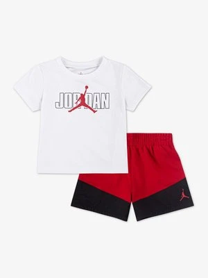 T-shirt z nadrukiem Jordan czerwony