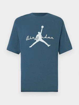 Zdjęcie produktu T-shirt z nadrukiem Jordan granatowy