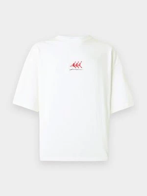 T-shirt z nadrukiem Jordan biały