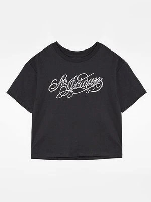 T-shirt z nadrukiem Jordan czarny