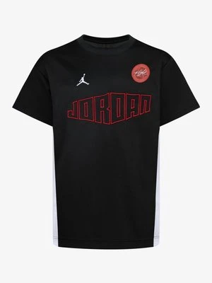 T-shirt z nadrukiem Jordan czarny