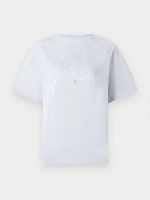 T-shirt z nadrukiem Jordan szary