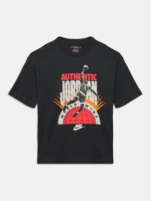 T-shirt z nadrukiem Jordan antracytowy