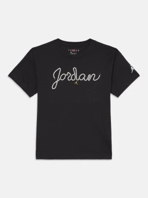 T-shirt z nadrukiem Jordan antracytowy