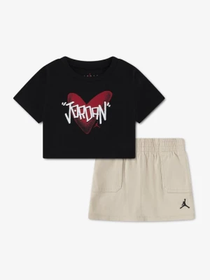 T-shirt z nadrukiem Jordan beżowy