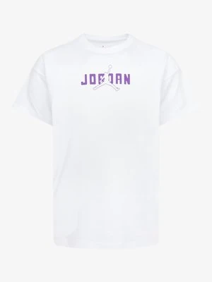 T-shirt z nadrukiem Jordan biały