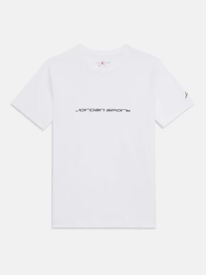 T-shirt z nadrukiem Jordan biały