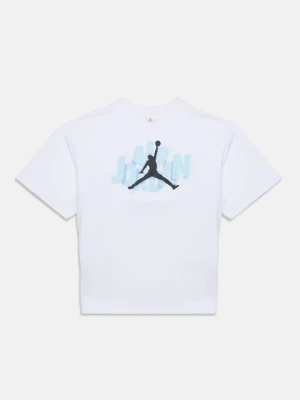 T-shirt z nadrukiem Jordan biały