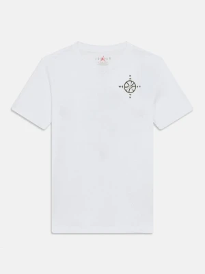 T-shirt z nadrukiem Jordan biały