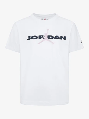 T-shirt z nadrukiem Jordan biały
