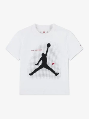 T-shirt z nadrukiem Jordan biały