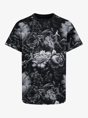 T-shirt z nadrukiem Jordan czarny