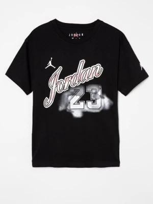 T-shirt z nadrukiem Jordan czarny