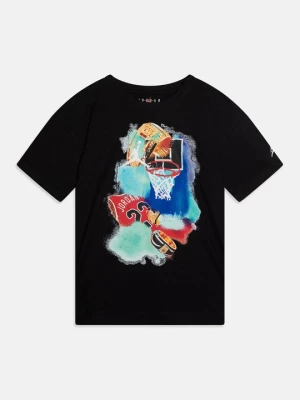 T-shirt z nadrukiem Jordan czarny