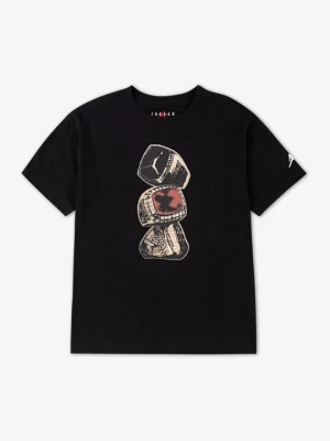 T-shirt z nadrukiem Jordan czarny