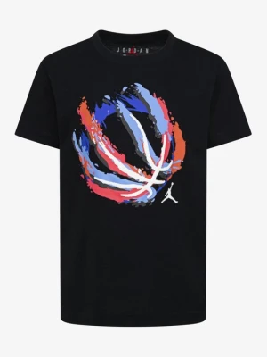 T-shirt z nadrukiem Jordan czarny