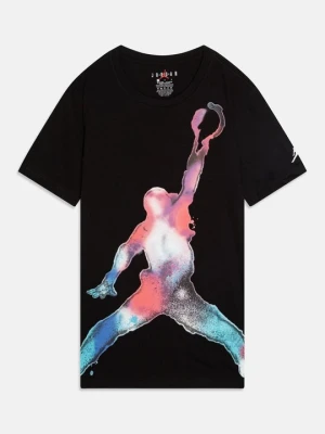 T-shirt z nadrukiem Jordan czarny