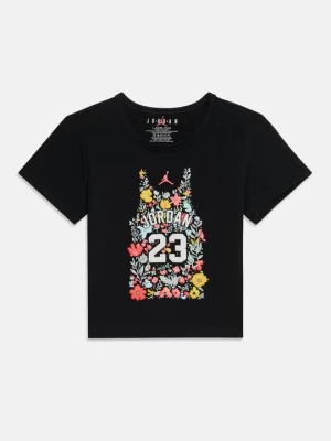 T-shirt z nadrukiem Jordan czarny
