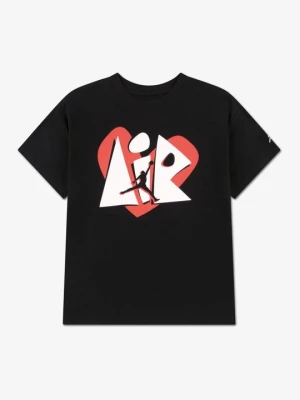 T-shirt z nadrukiem Jordan czarny